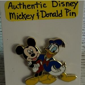 Vintage Disney‎ Authentic Official Trading Pin Mickey Mouse Donald Duck